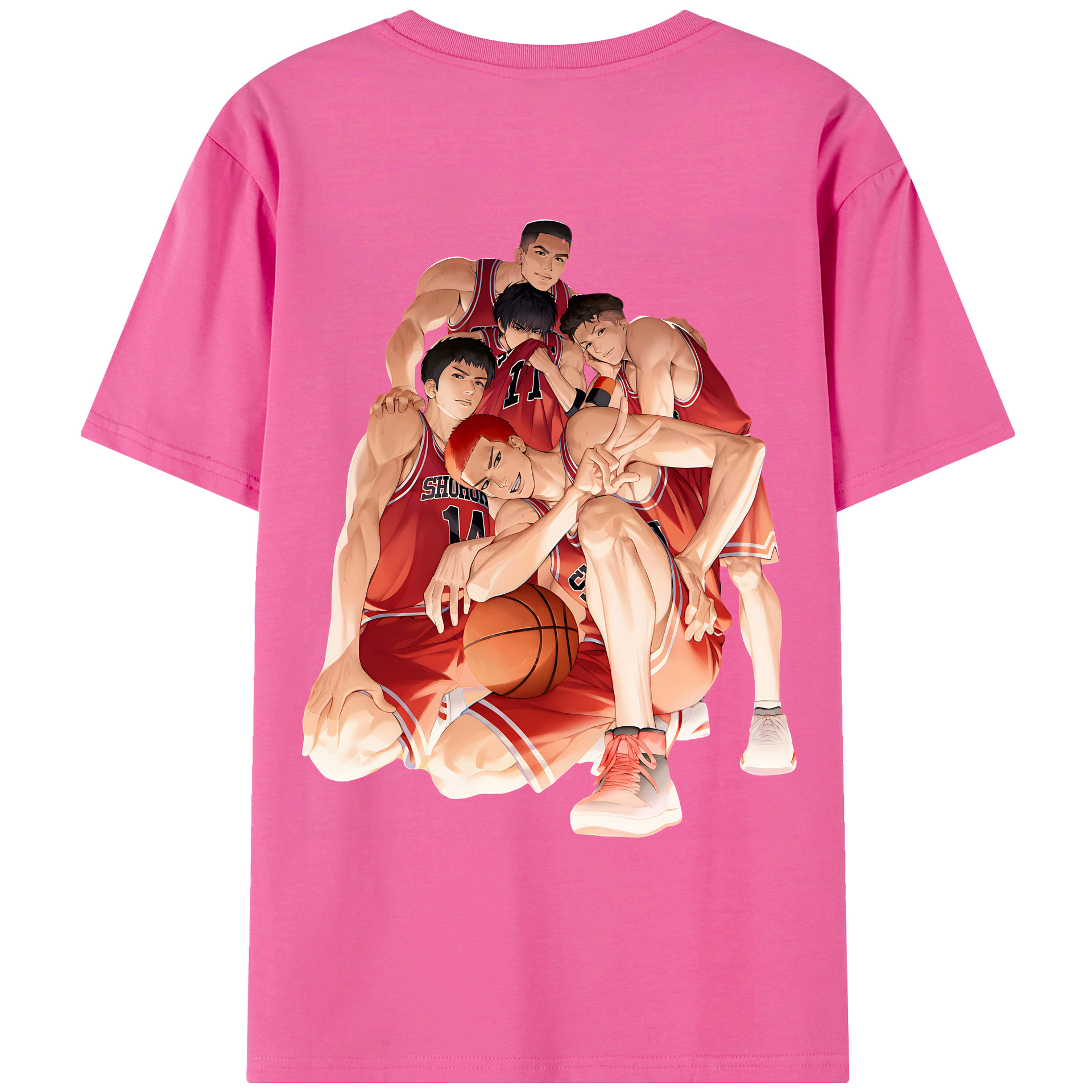 （画像用） SLAM DUNK／スラムダンク レディース半袖Tシャツ(バックプリント)